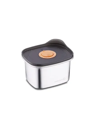 Alternative view of Fresh box استیل مستطیل دکمه دار500میل-کد 1-2100