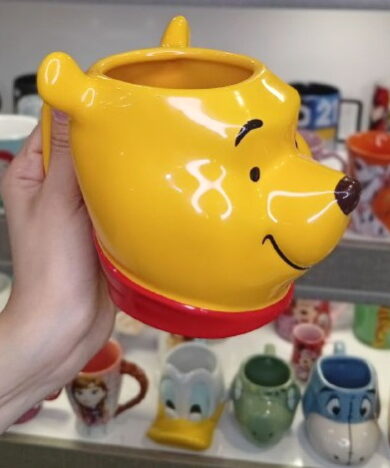 Alternative view of POOH HEAD MUG (3D)-کدT523