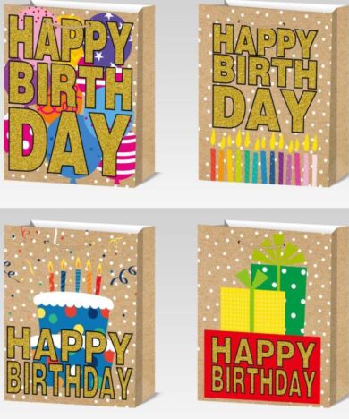 Alternative view of ساک دستی مدل happy birthday سایزیک-(12عددی)-کد5763
