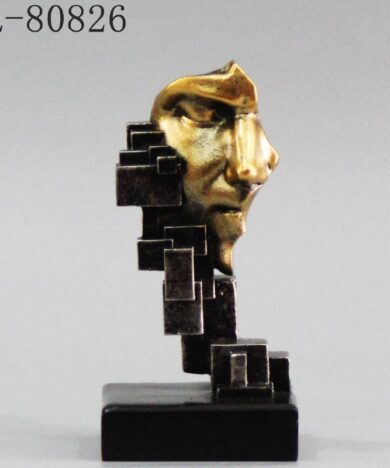 Alternative view of چهره رزین انتزاعی گوش بسته -کد6266