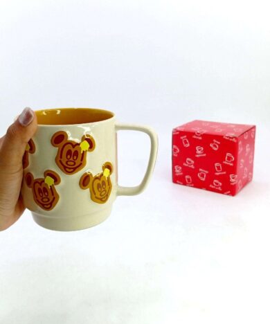 Alternative view of 31.MICKEY WAFFLE MUG (3D)-کدT147