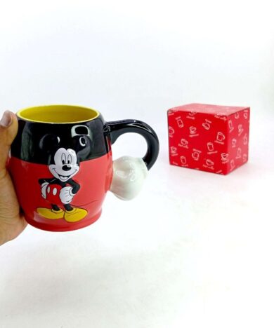 Alternative view of MICKEY HAND HOLDER MUG (3D)-کدT986