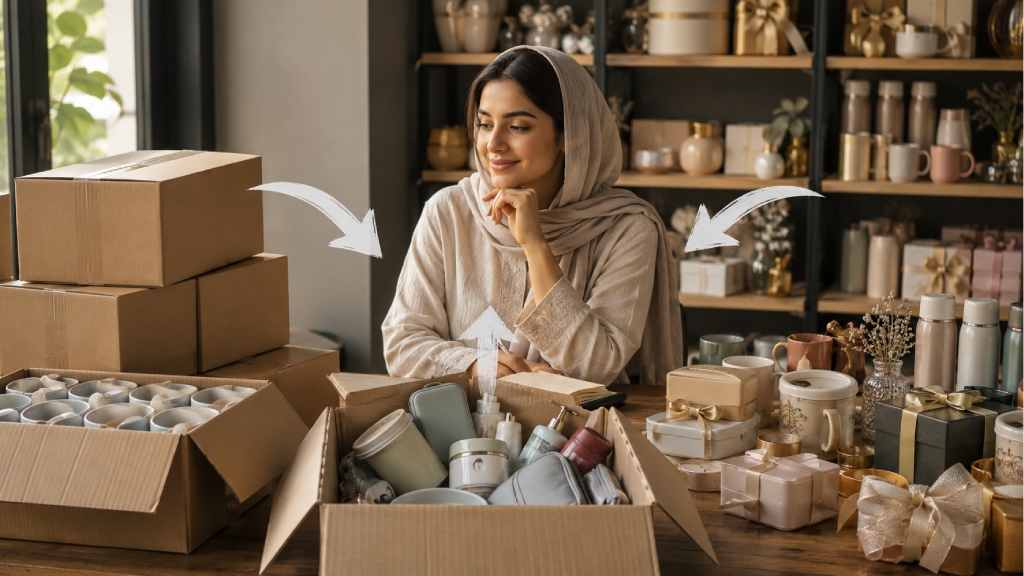  مقایسه مسیرهای تأمین لوازم کادویی برای فروشگاه