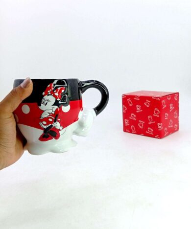 Alternative view of MINNIE HAND HOLDER MUG (3D)-کدT987